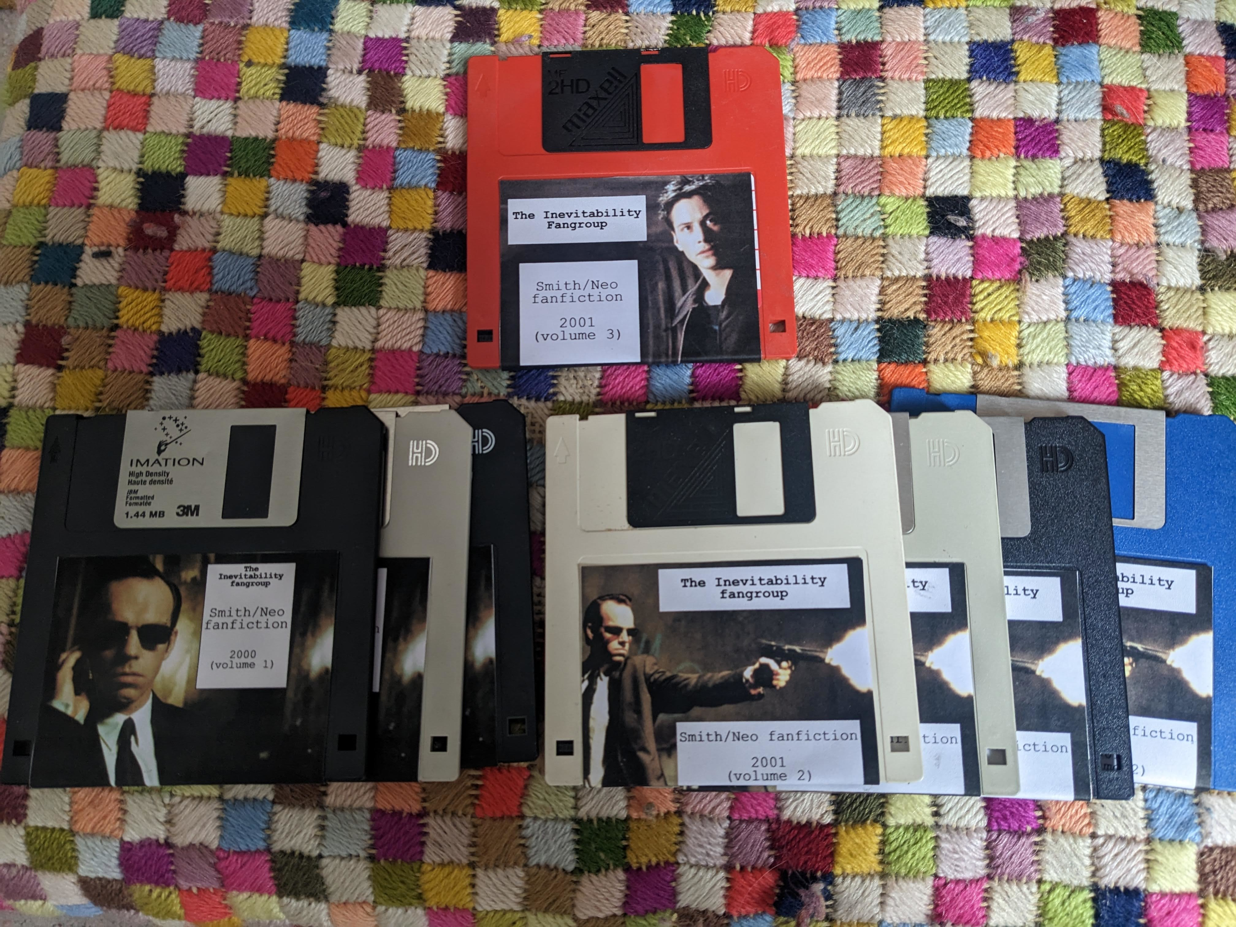 Fanfiction Floppy Disks