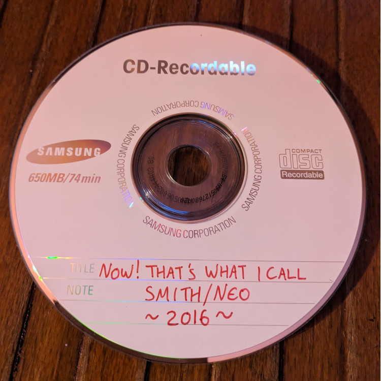 NOW! That's What I Call Smith/Neo 2016 album cover