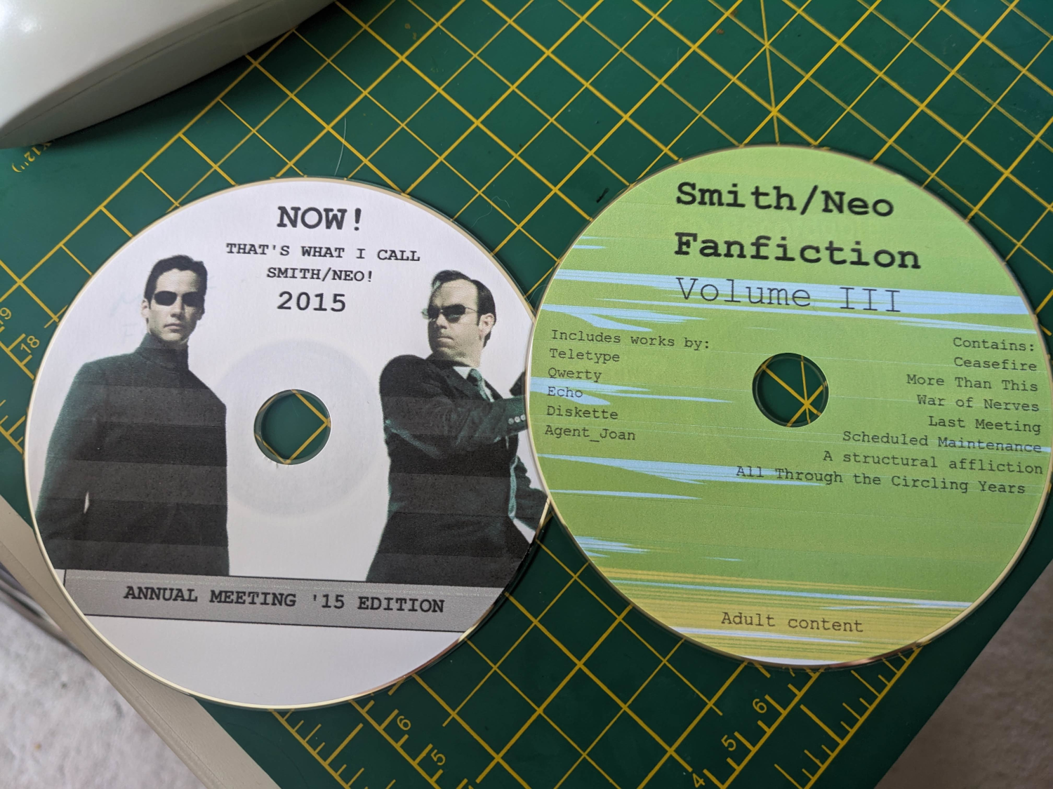 CDs with music/fanfiction