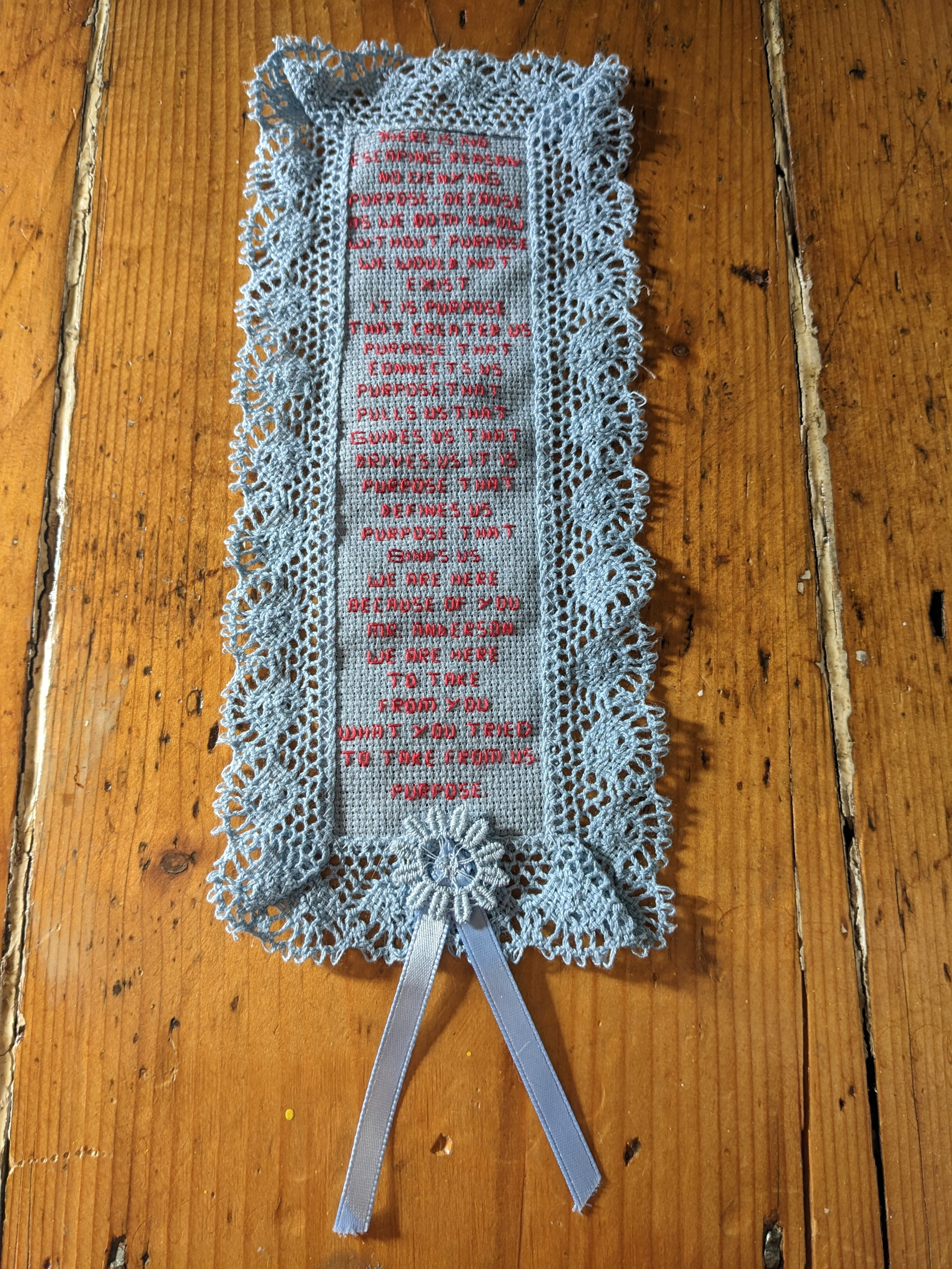 Matrix Reloaded bookmark detail 3