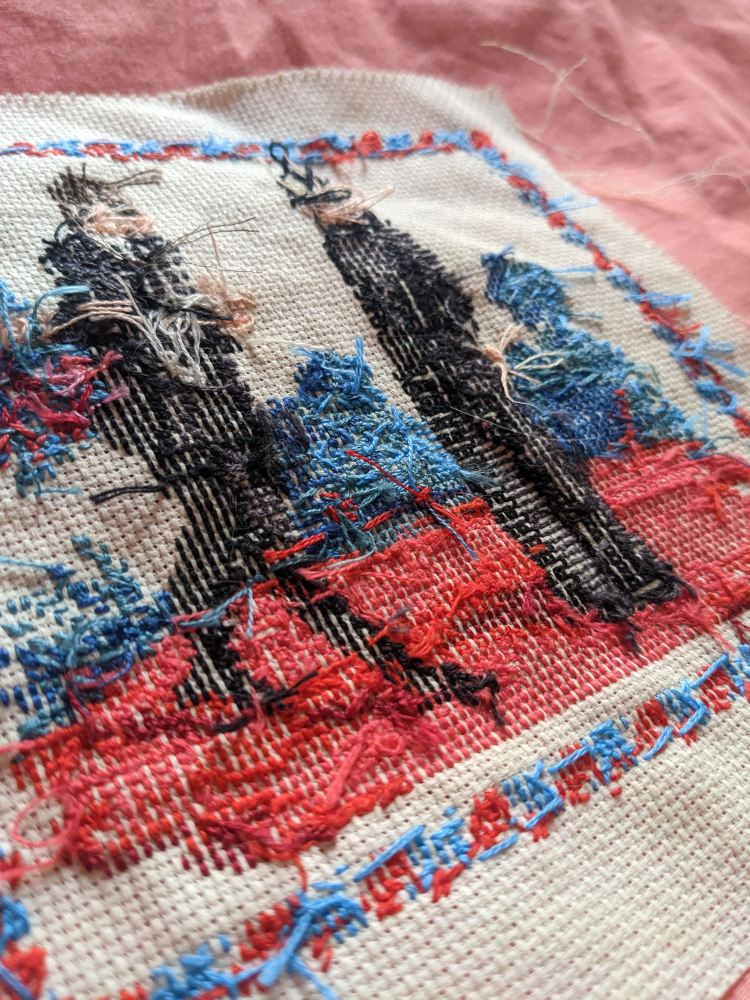 Flowers embroidery – view 5
