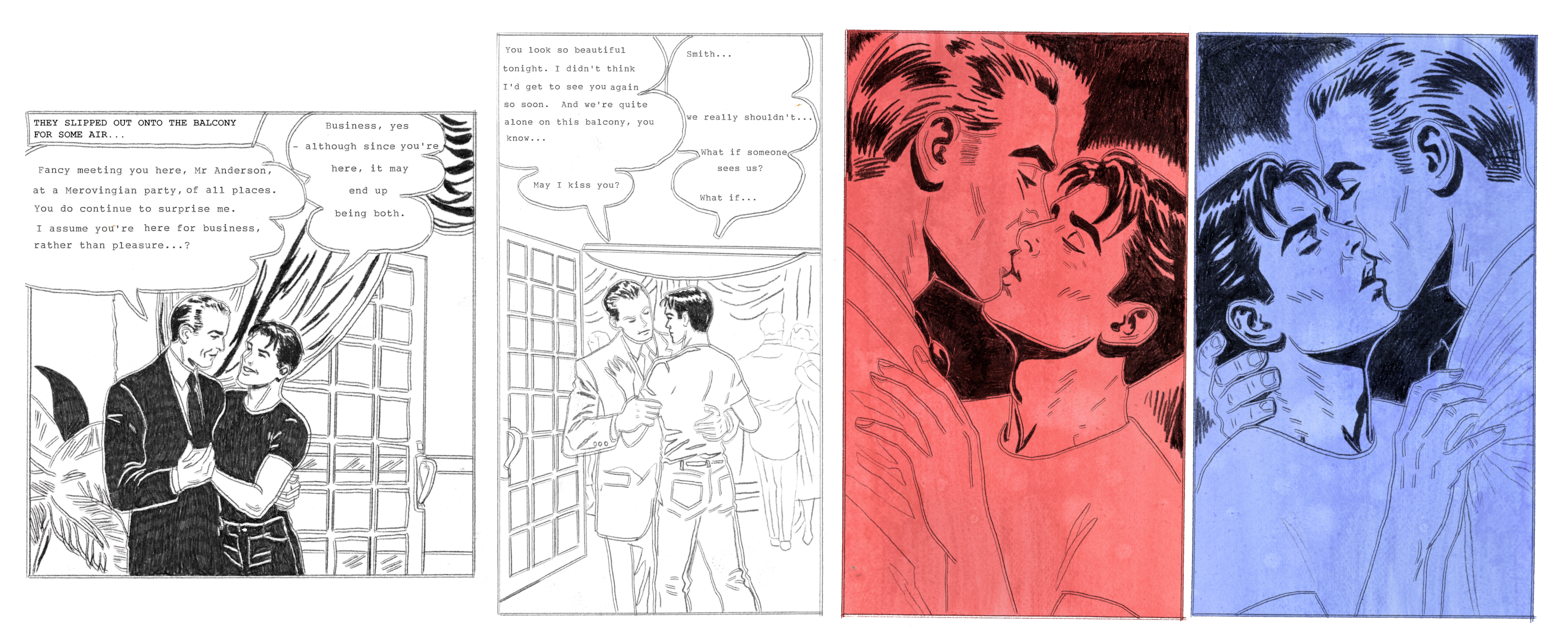Full comic: The Merovingian's Party