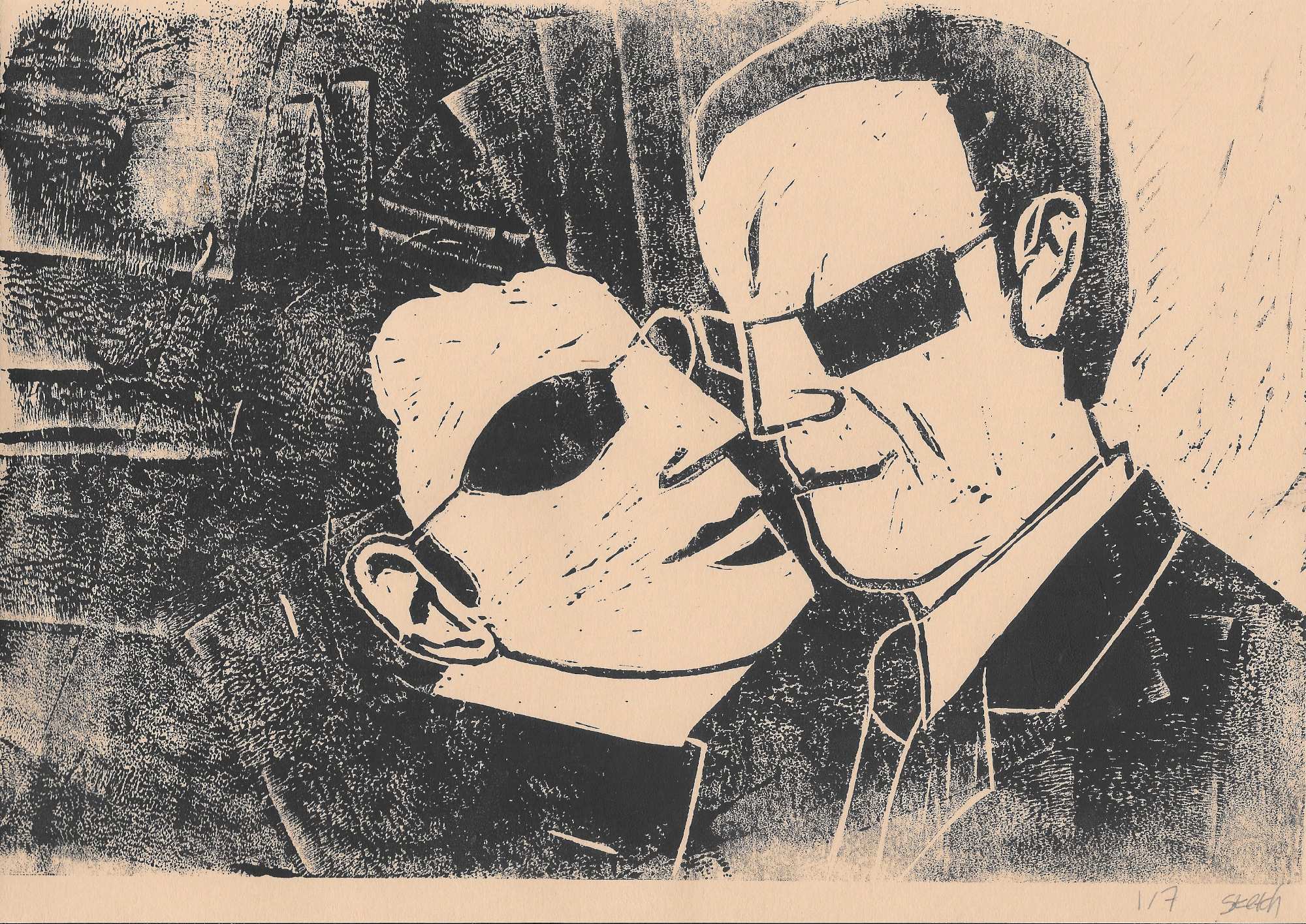 Linocut 1