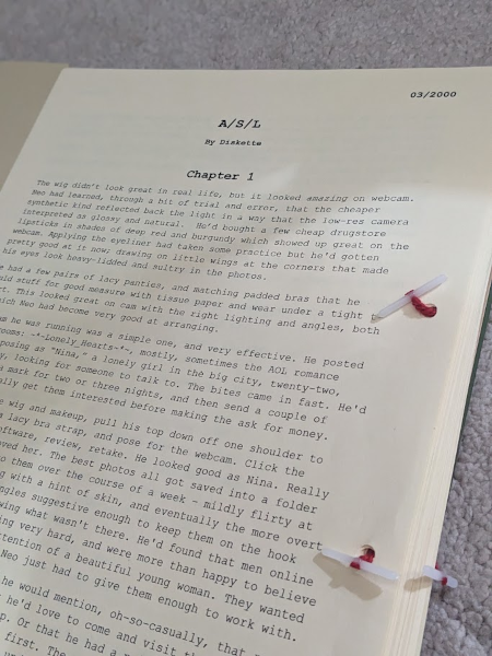 A/S/L in the Inevitability zine